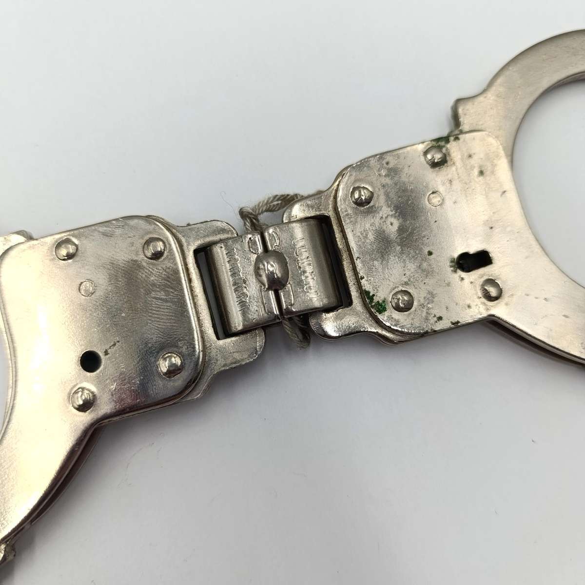 Pair of handcuffs in pouch