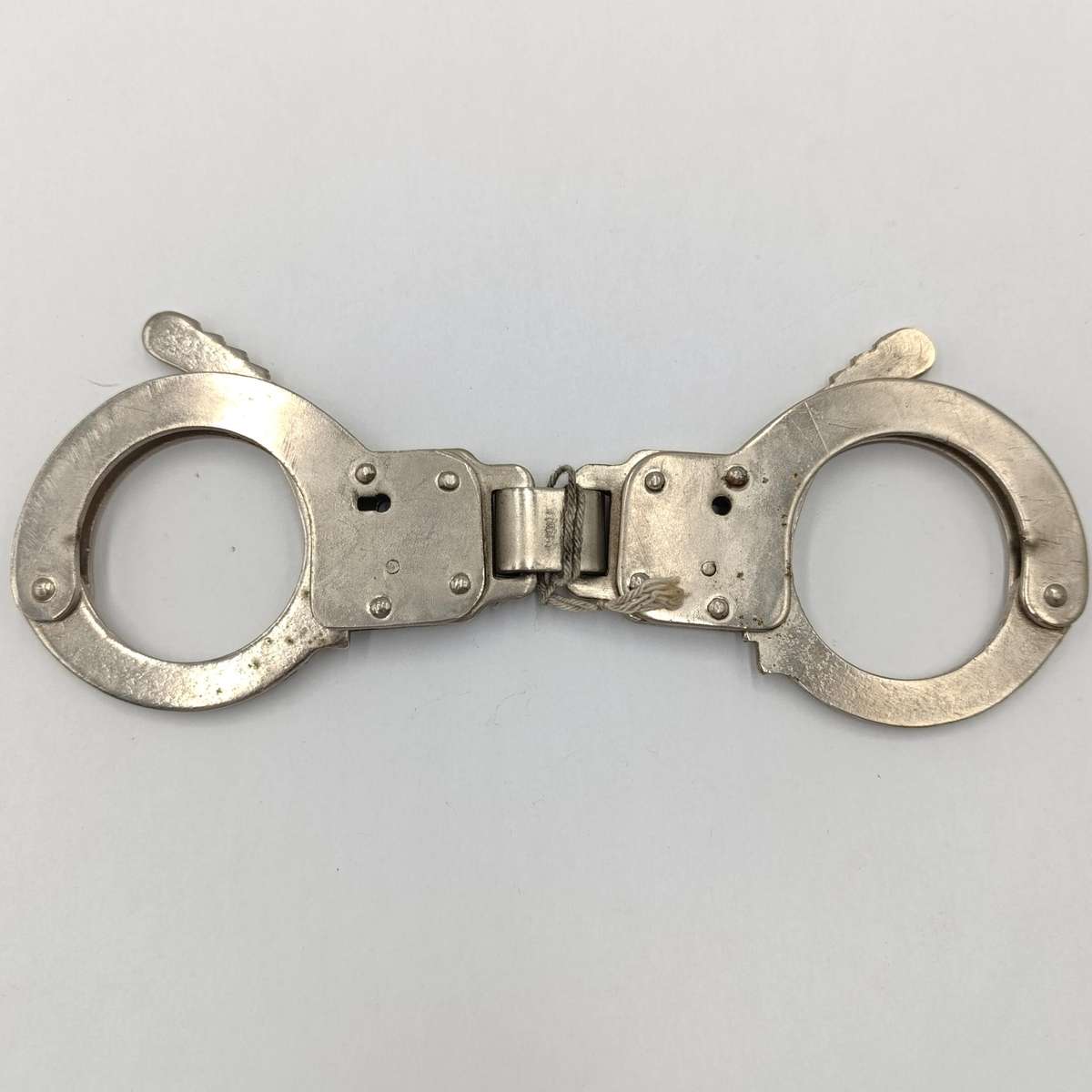 Pair of handcuffs in pouch