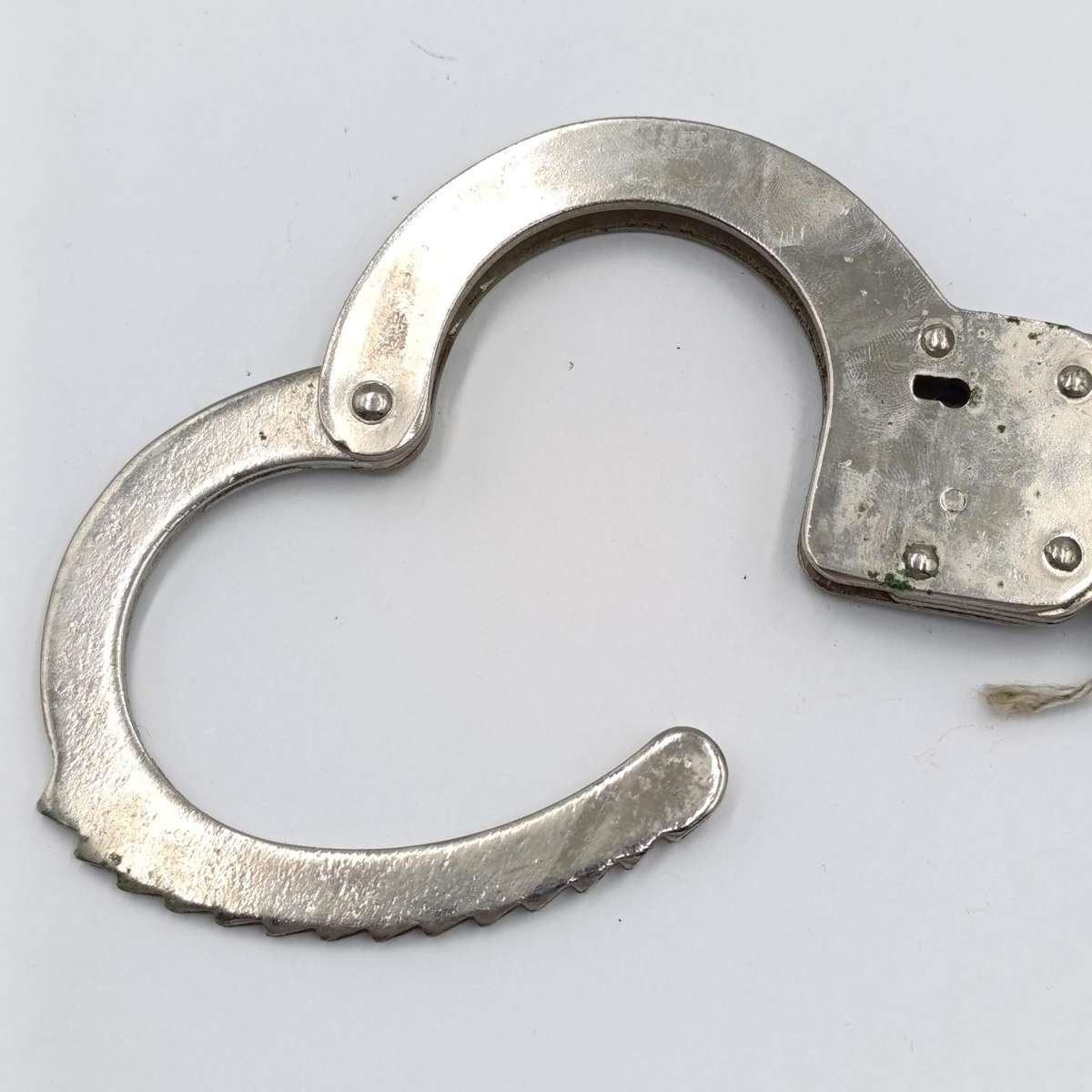Pair of handcuffs in pouch