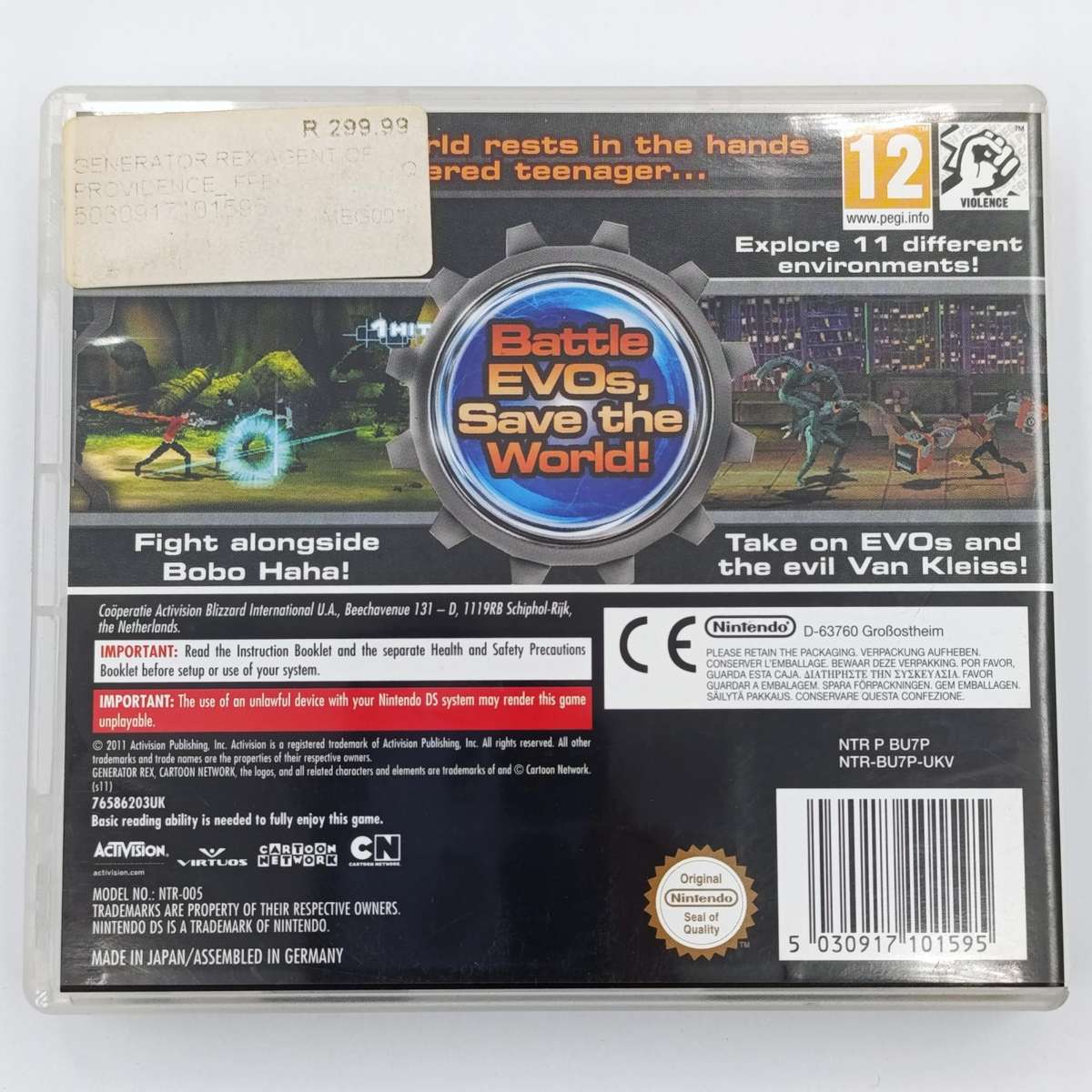 Lot of 5 Nintendo DS games