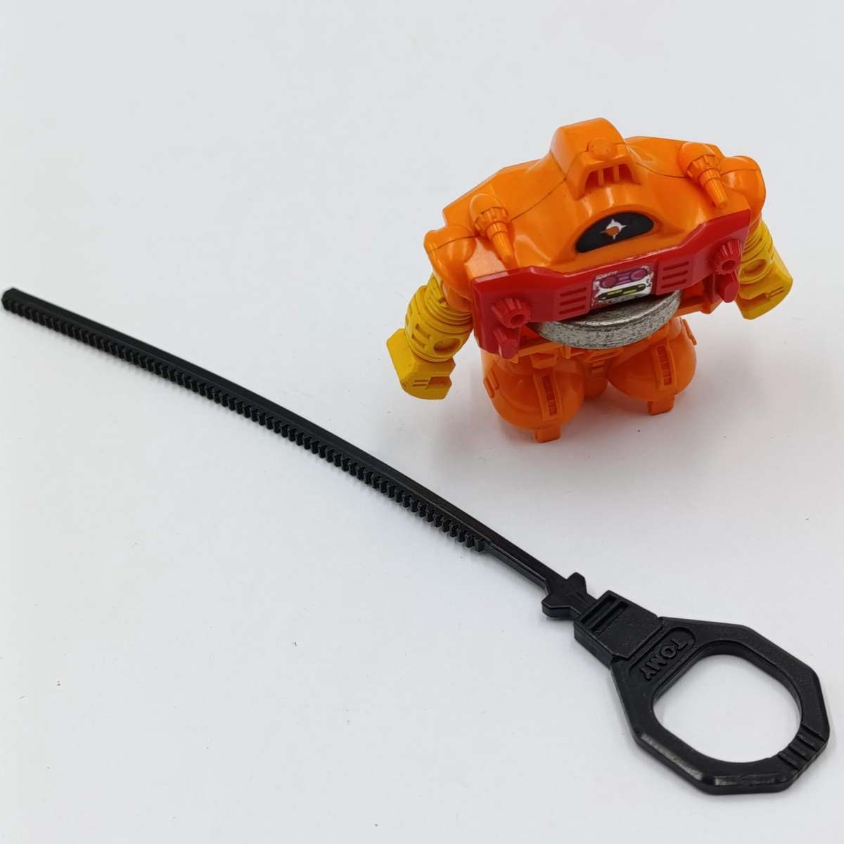 Vintage Tomy Gyrobot with original rip cord - working