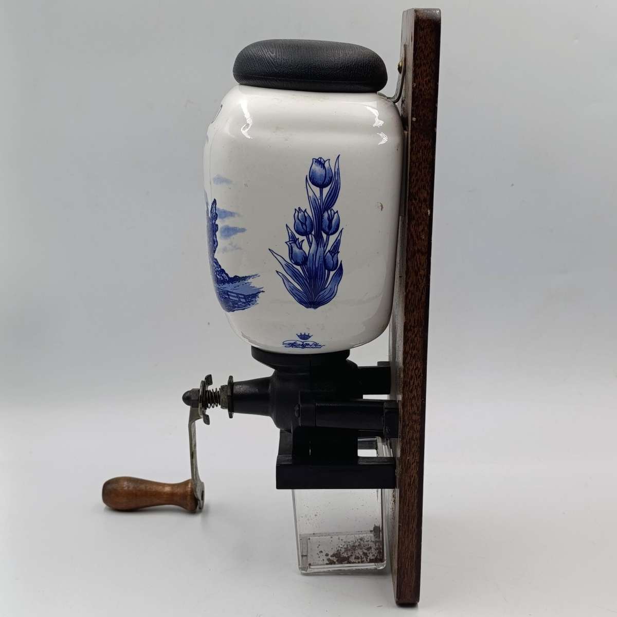 Vintage Holland porcelain coffee grinder