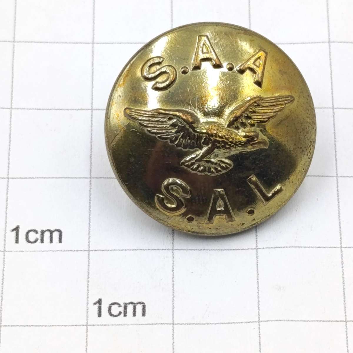 Lot of 15 Vintage SA Airways uniform buttons