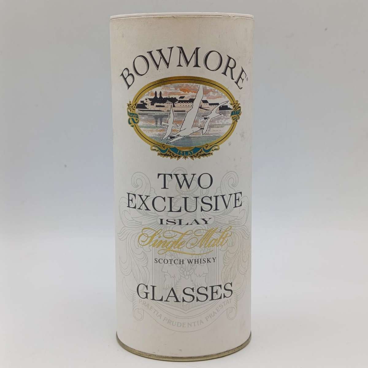 Lot of 6 Bowmore Scotch Whiskey glasses - in original Boxes