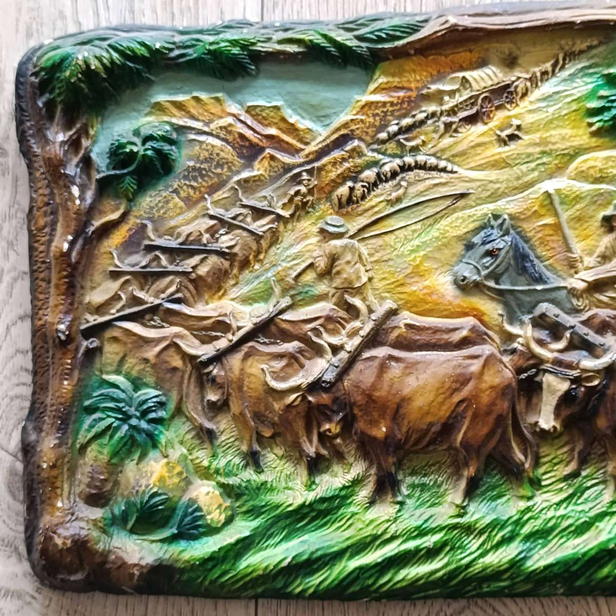 Vintage Voortrekkers plaster wall plaque