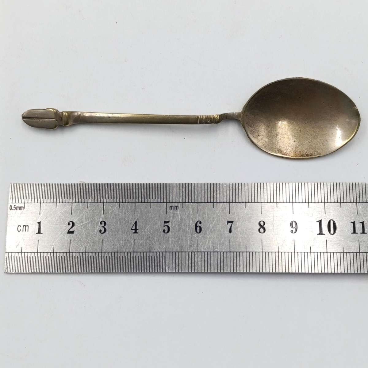 Set of 6 vintage silverplated coffee spoons