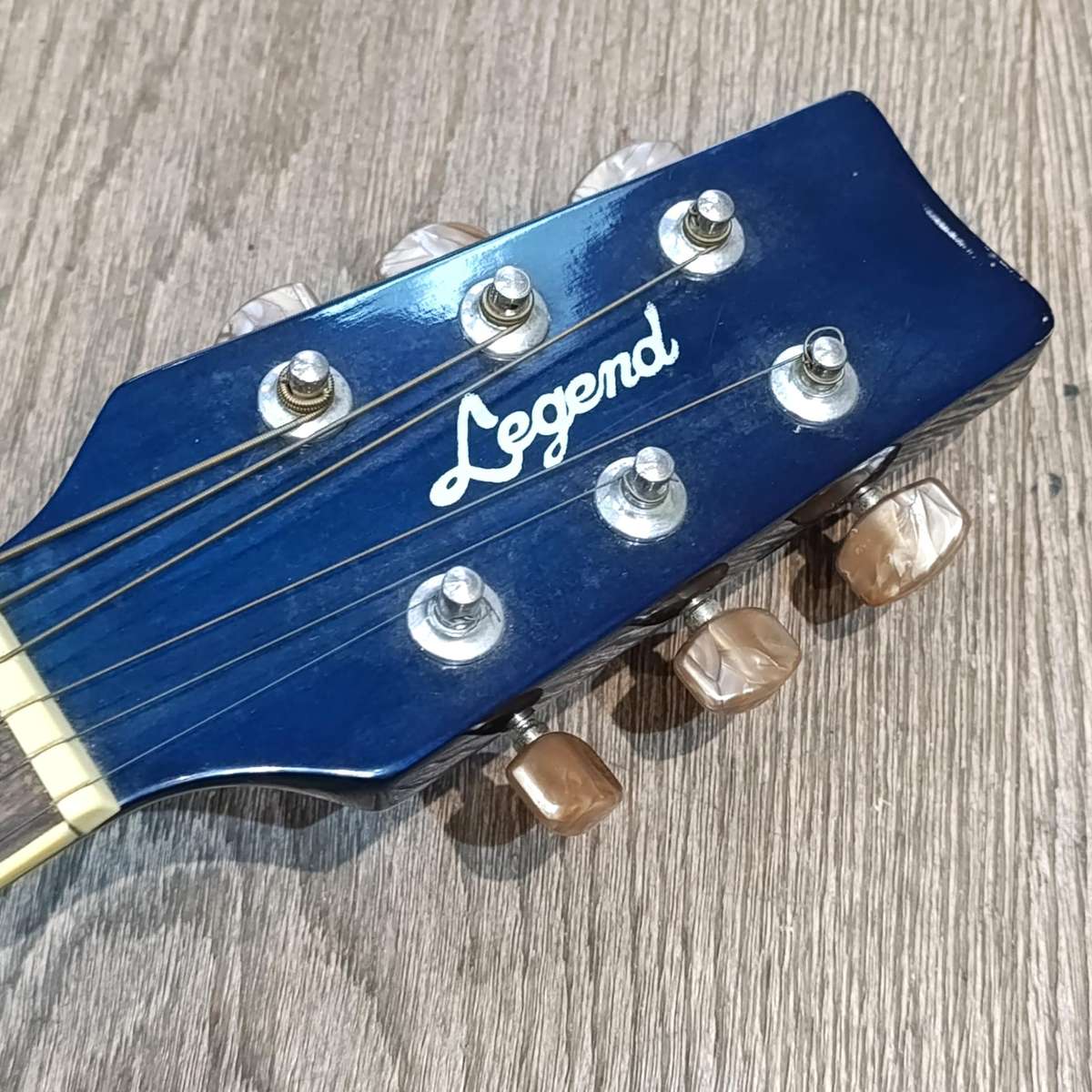 Legend GW 144 blue accoustic guitar in bag