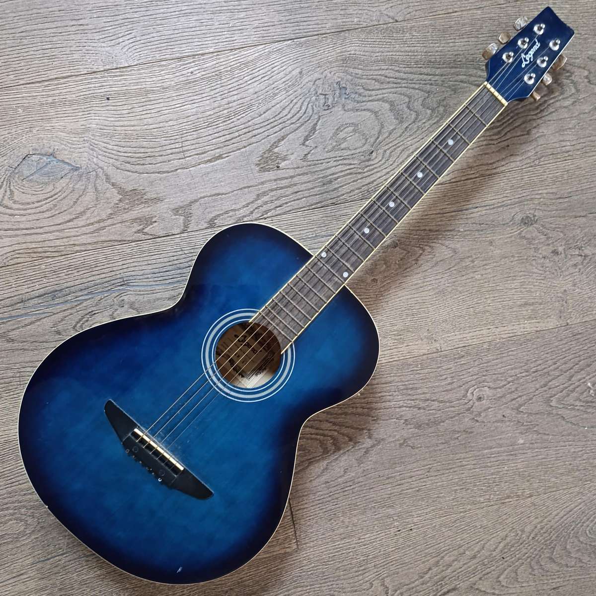 Legend GW 144 blue accoustic guitar in bag