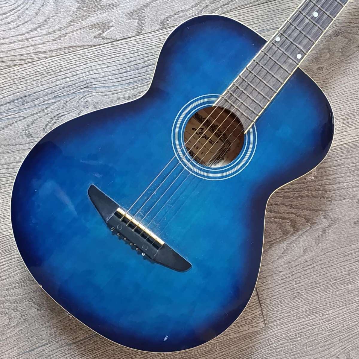 Legend GW 144 blue accoustic guitar in bag