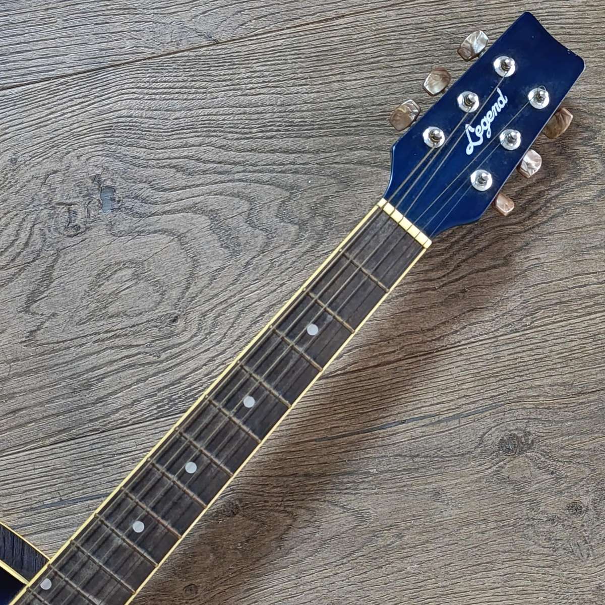 Legend GW 144 blue accoustic guitar in bag