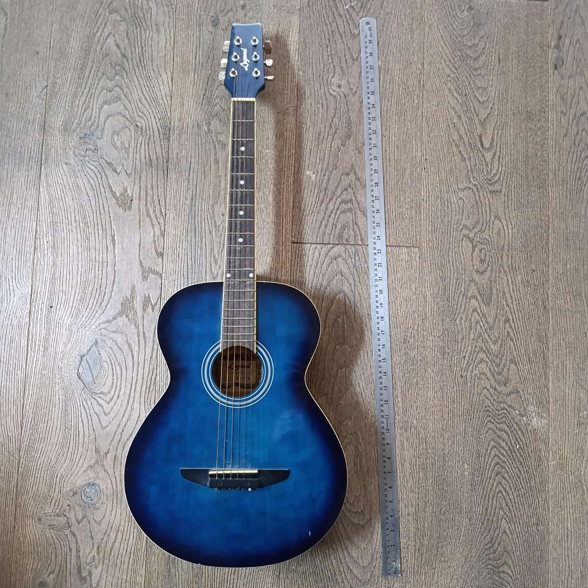 Legend GW 144 blue accoustic guitar in bag
