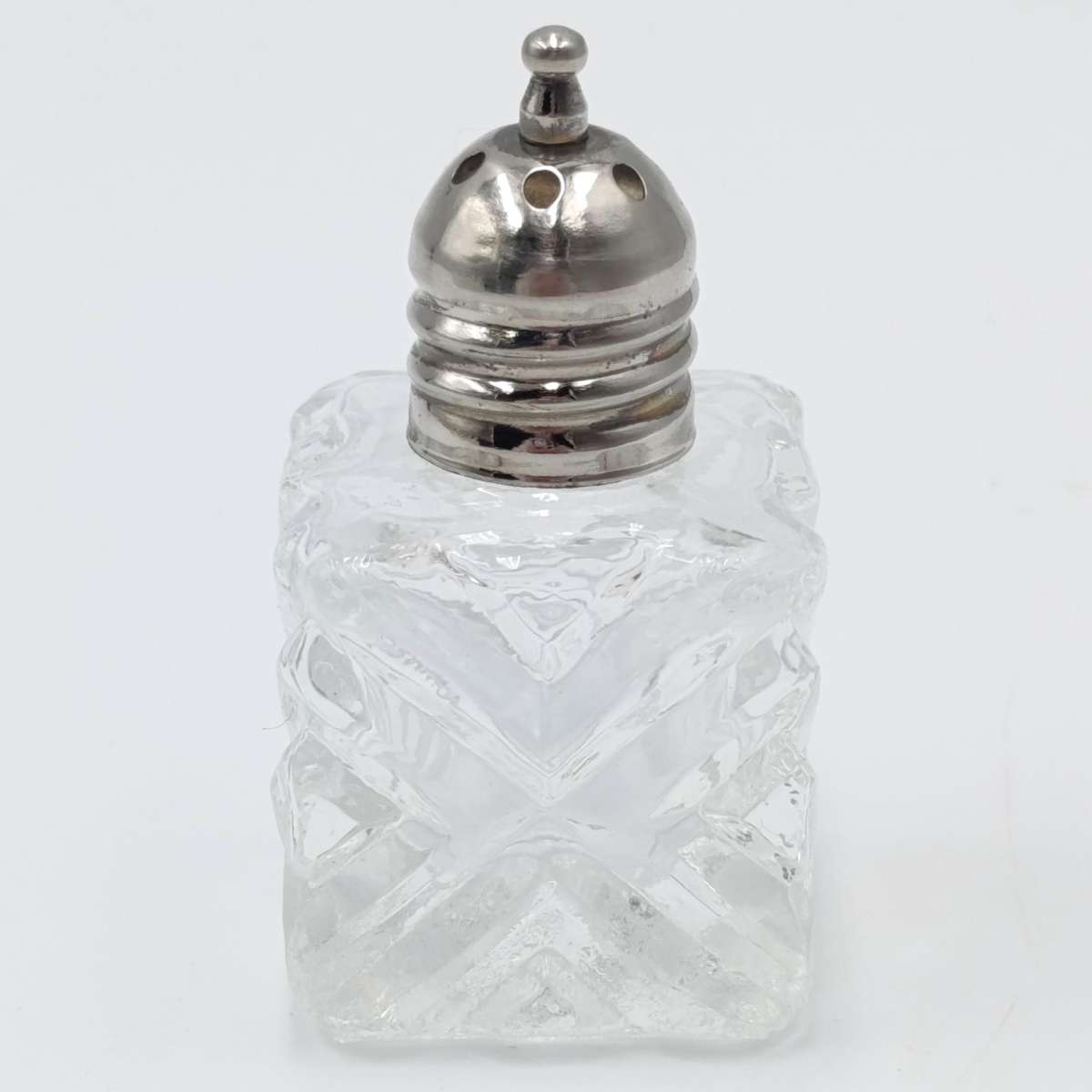 Set of 12 vintage salt shakers in box