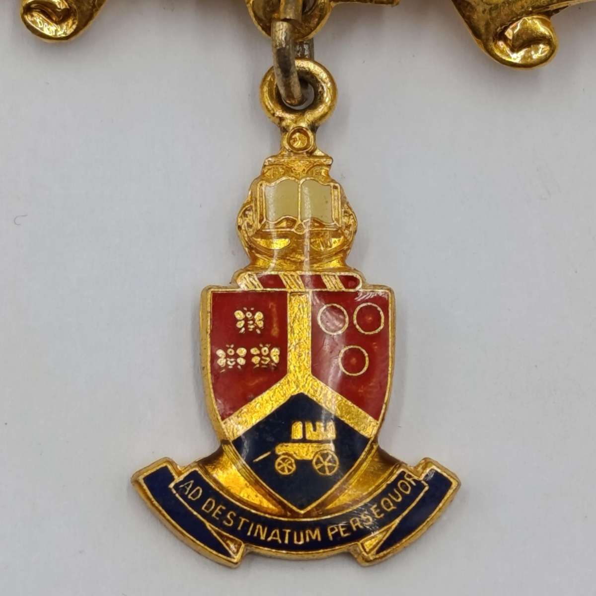 University of Pretoria vintage Asterhof brooch