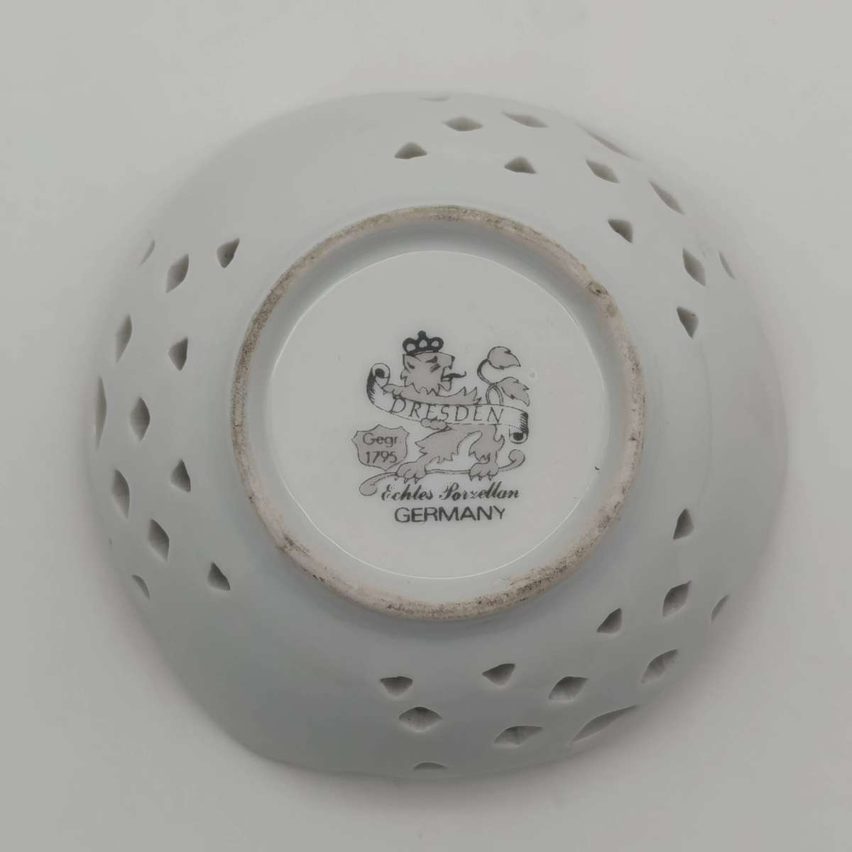 Vintage Dresden Sweets dish