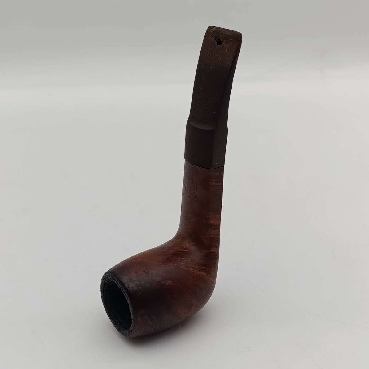 Vintage Minerva Mate wooden smoking pipe