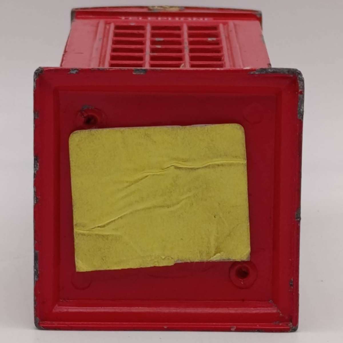 British telephone booth die-cast money box