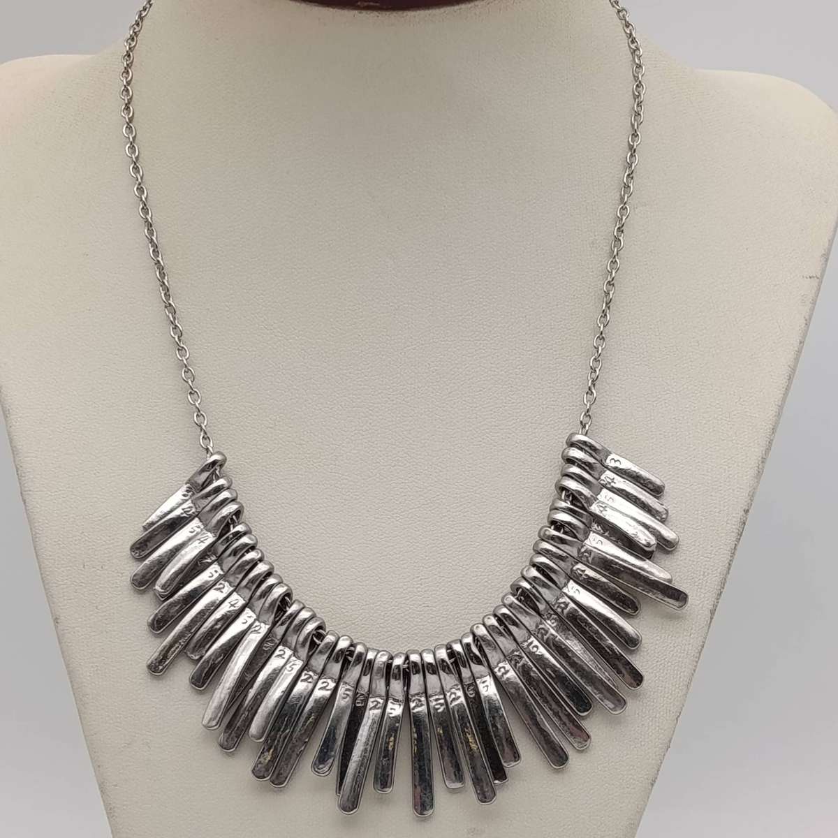 Pewter Twigs necklace 40cm