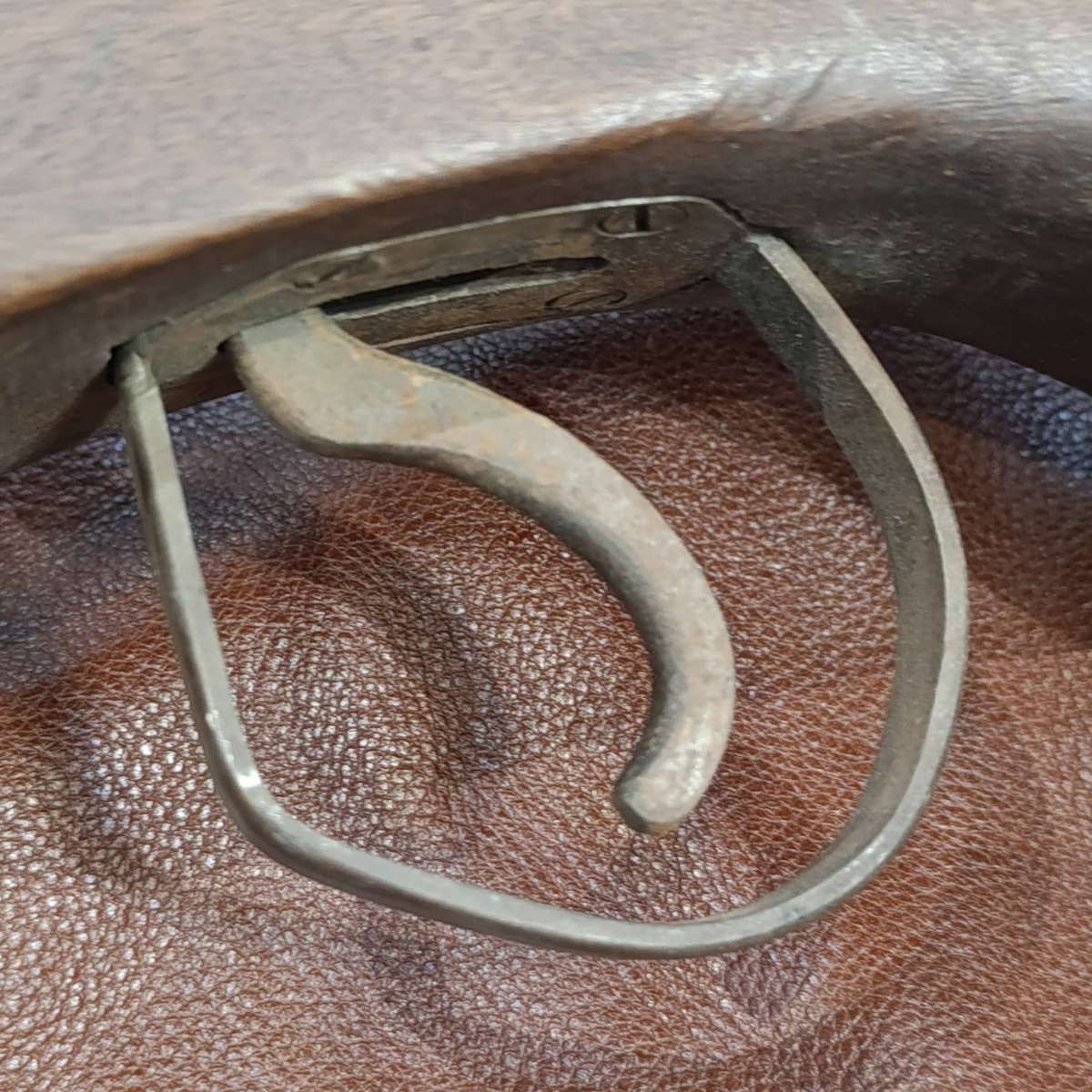 Vintage Crossbow wooden butt with wooden handle