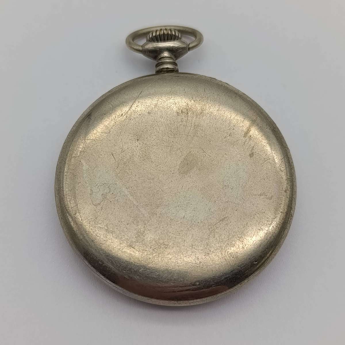 Antique Hendersons pocketwatch - working - working - chip on dial repaired
