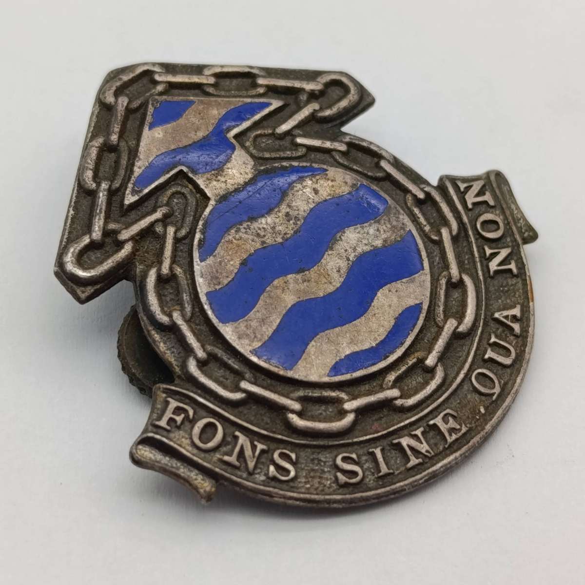 SADF Ordnance Corps cap and collar badge set