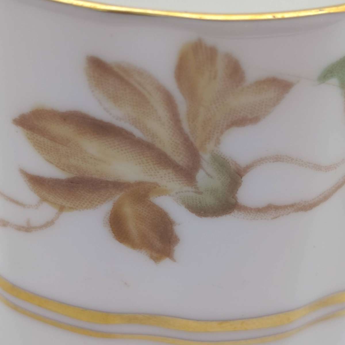 Vintage Royal Worcester Virginia demitasse cup and saucer