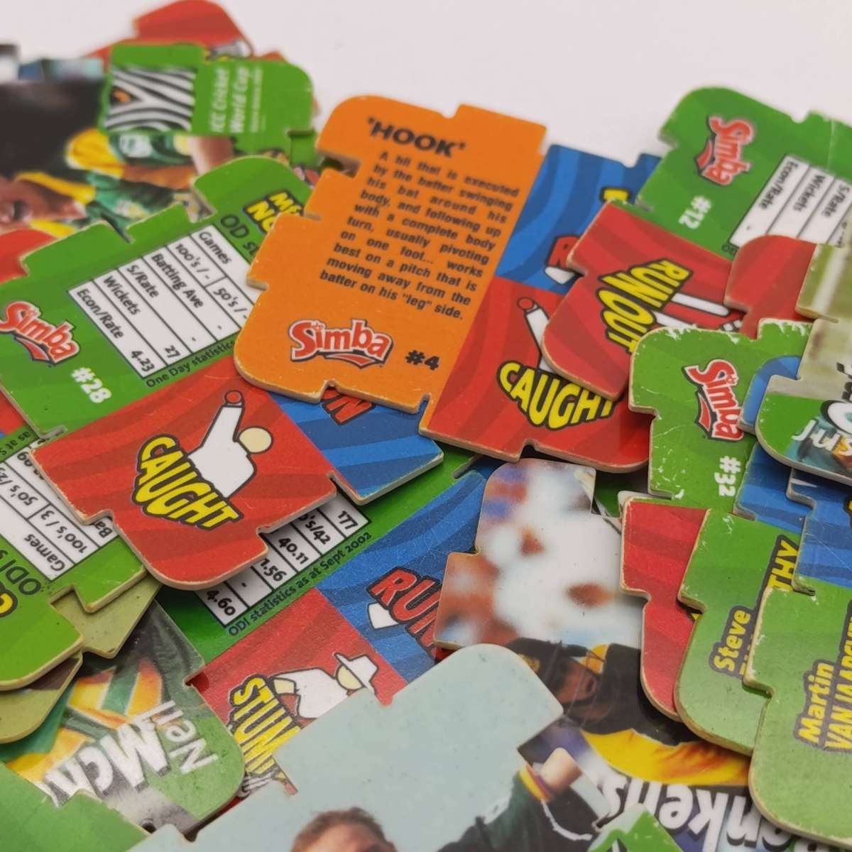 Lot of 35 Simba 2003 cricket world slammers