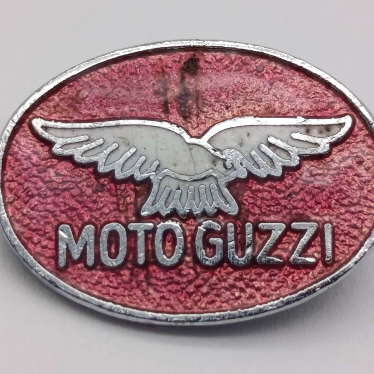 Vintage Moto Guzzi motorcycles pin badge