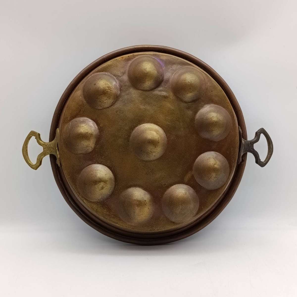 Antique Copper egg pan