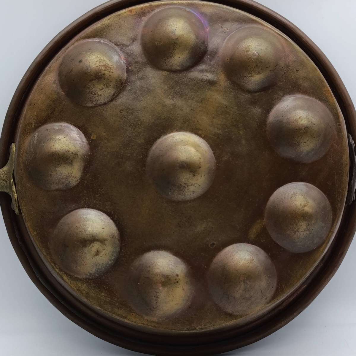Antique Copper egg pan