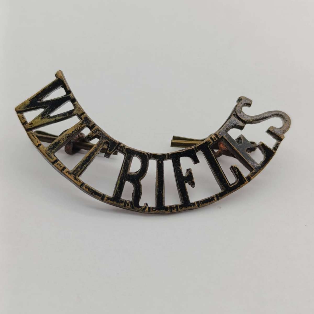 Set of Witwatersrand rifles badges - cap, collars and shoulder titles