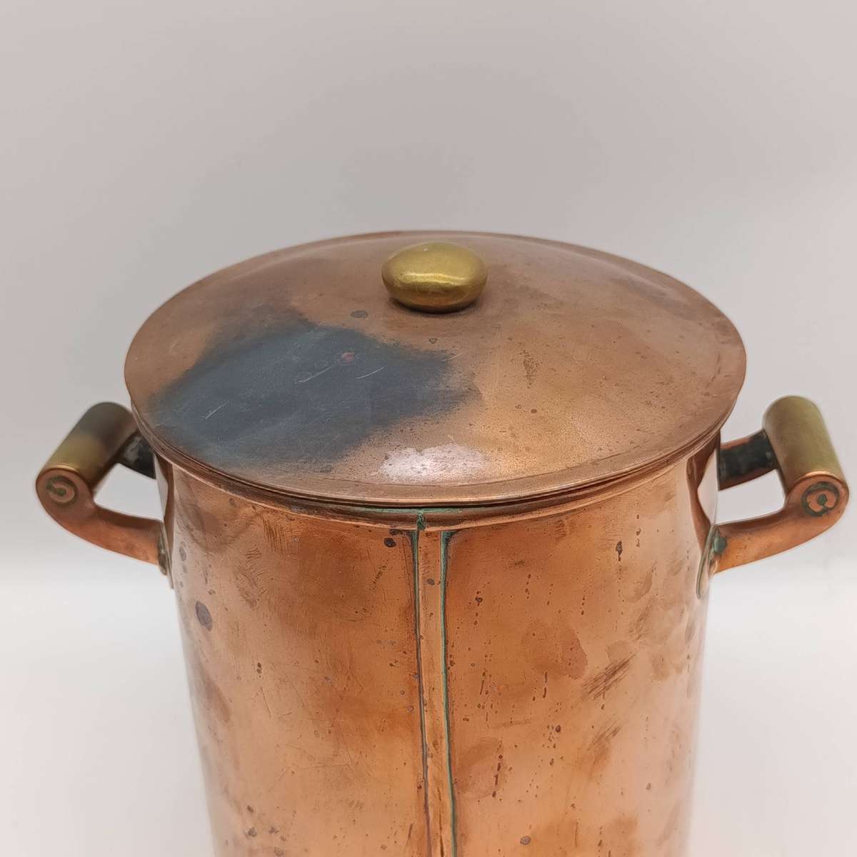 Antique Copper water urn with brass tap
