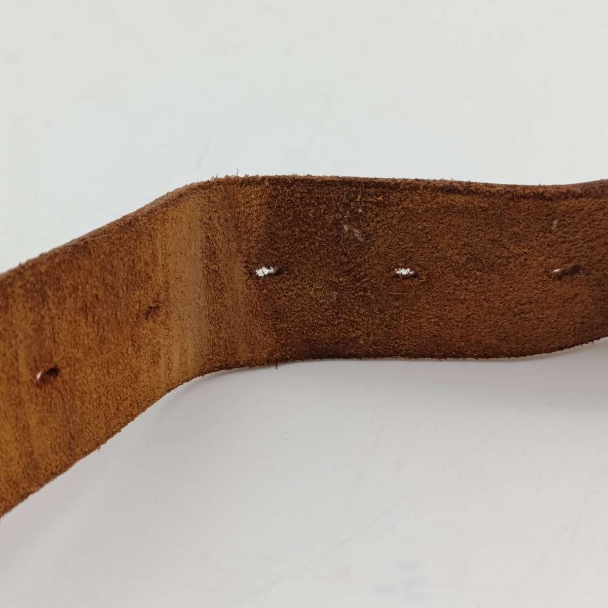 Vintage leather shotgun ammo belt