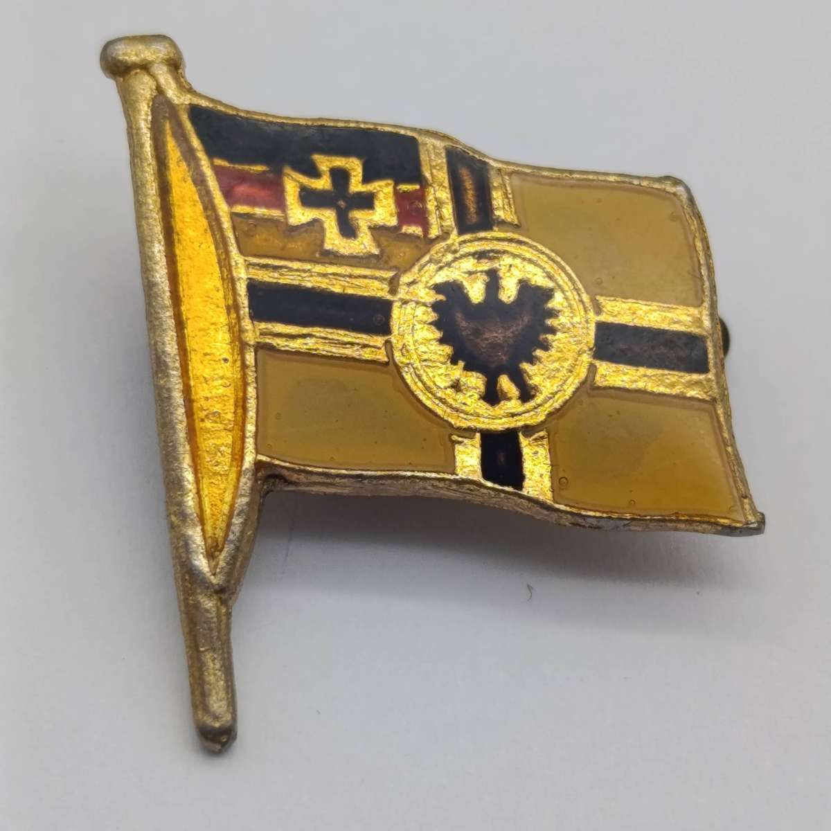 Pair of German South West Africa pin badges