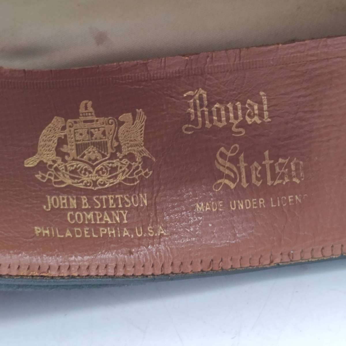 Vintage Royal Stetson hat - size 53cm