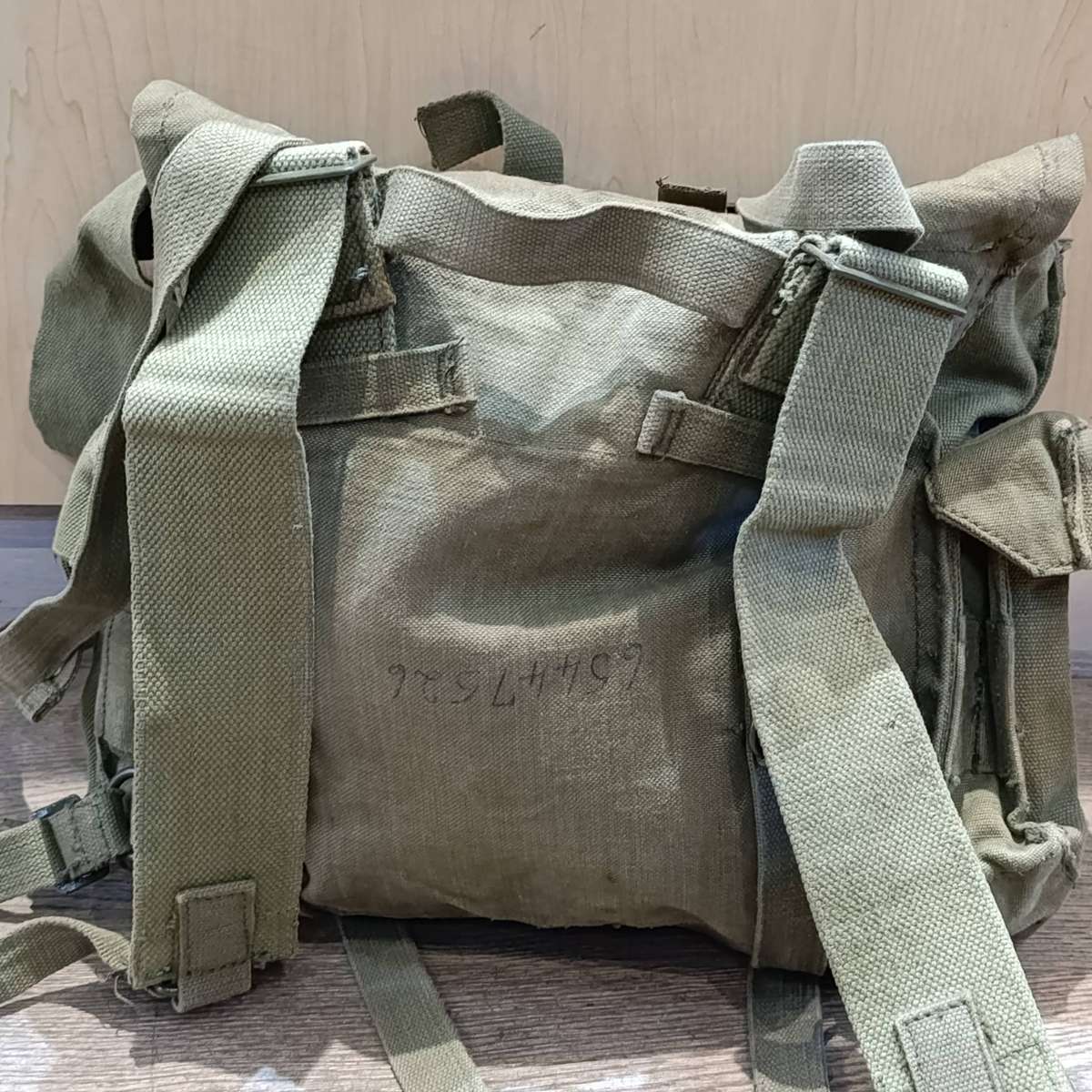 SADF webbing grootsak backpack