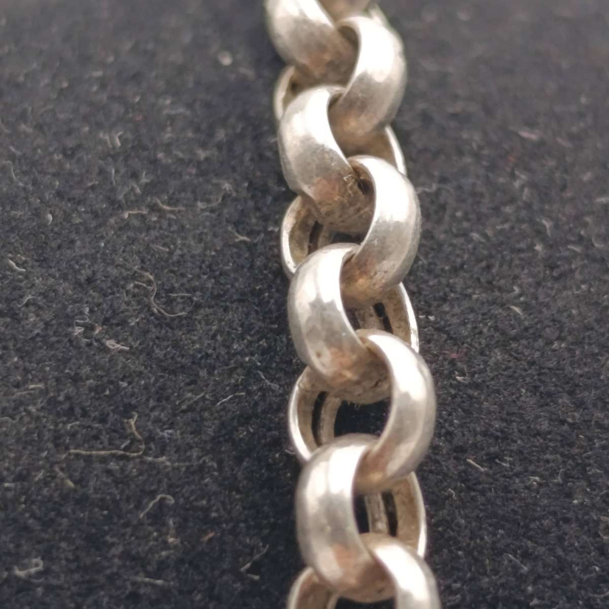 Sterling Silver Rolo Links Bracelet - 5.8g