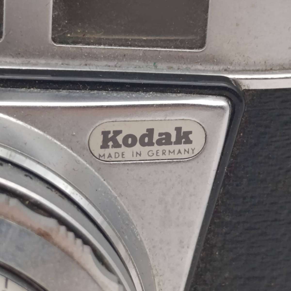 Vintage Kodak Ret-nette IIA 35mm camera in pouch