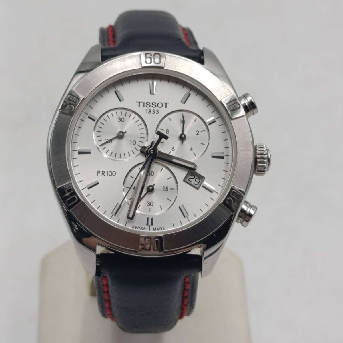 Tissot T-classic PR100 mens quartz chronograph watch - in box