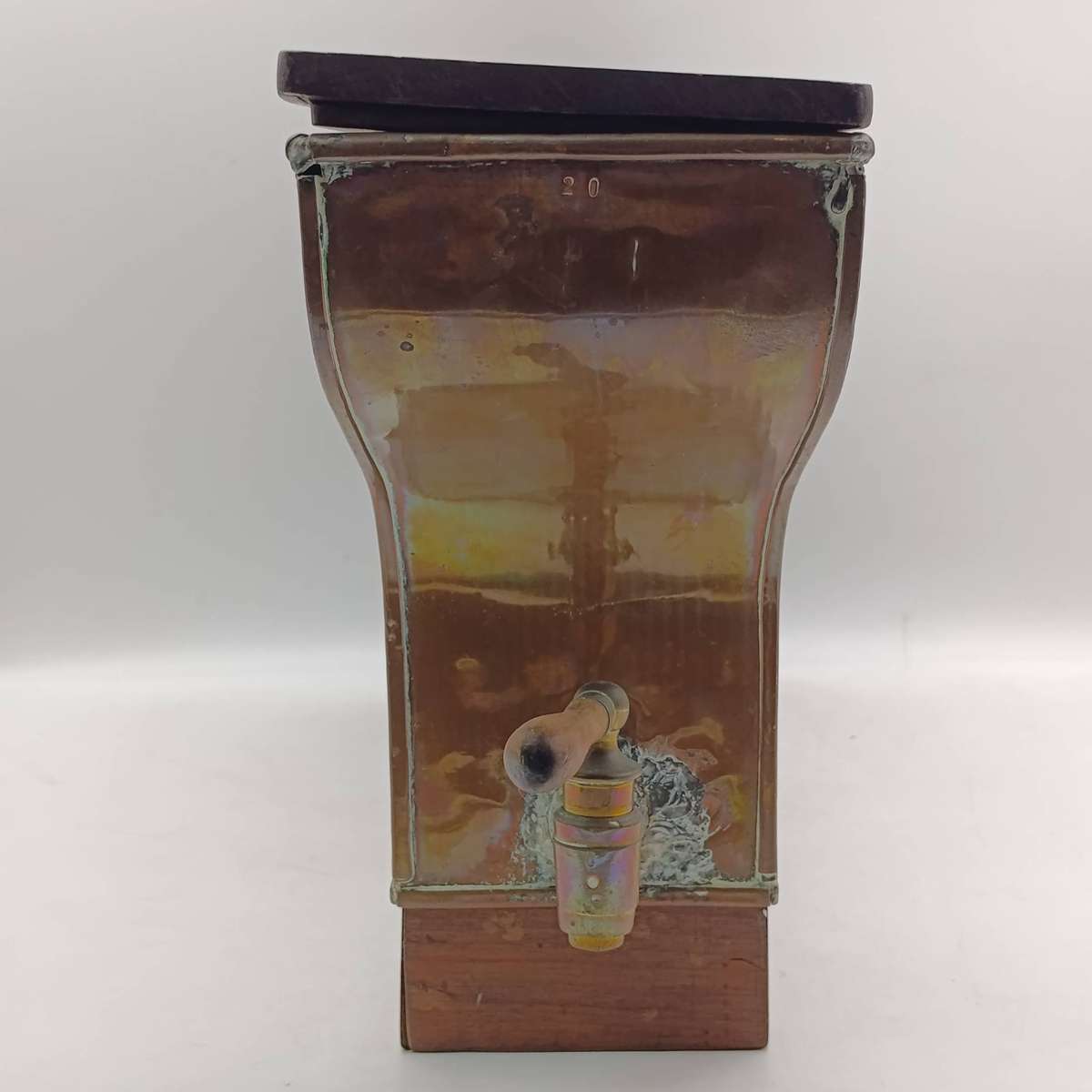 Antique Copper water reservior with tap