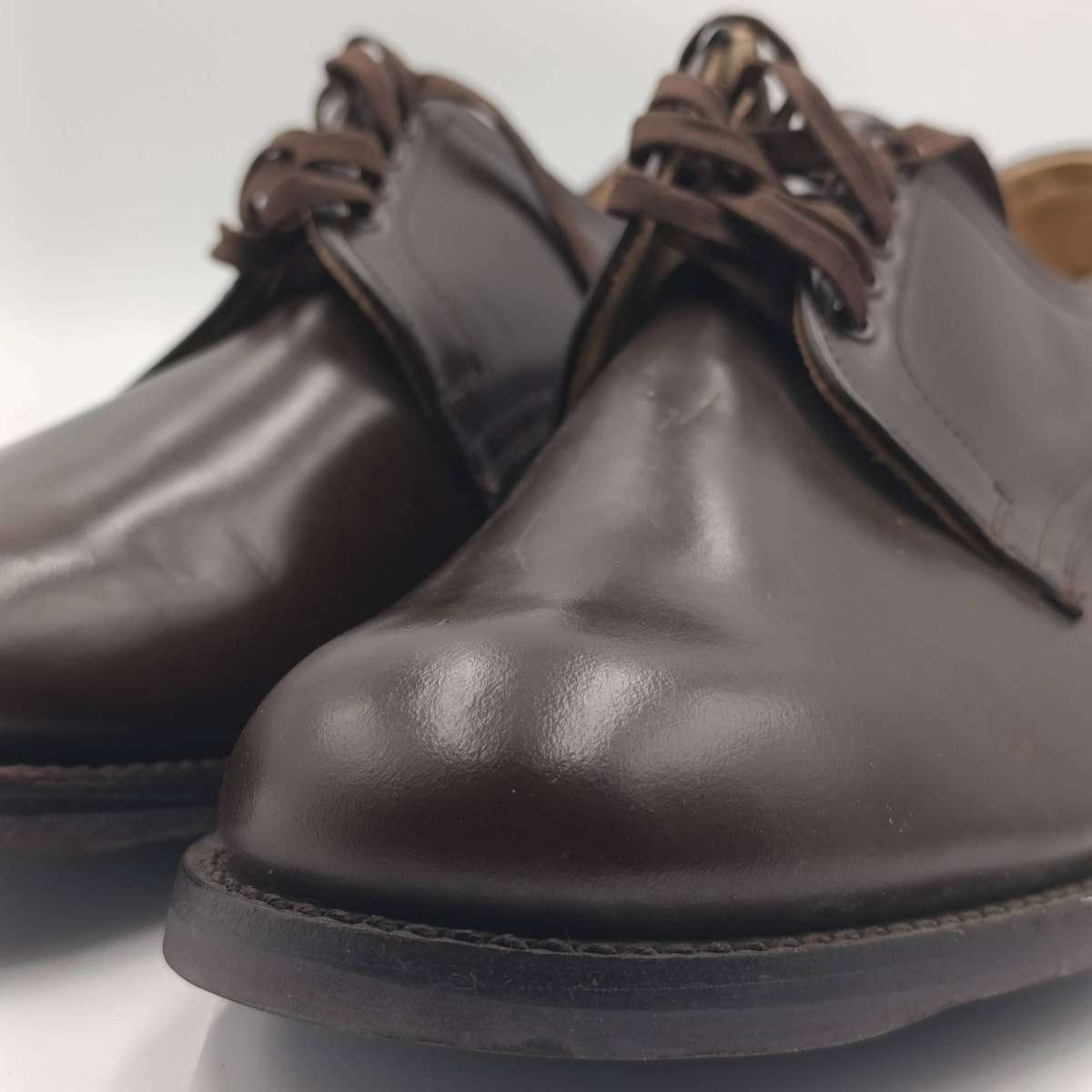 Pair of SADF Parabellum Leather shoes - size 9