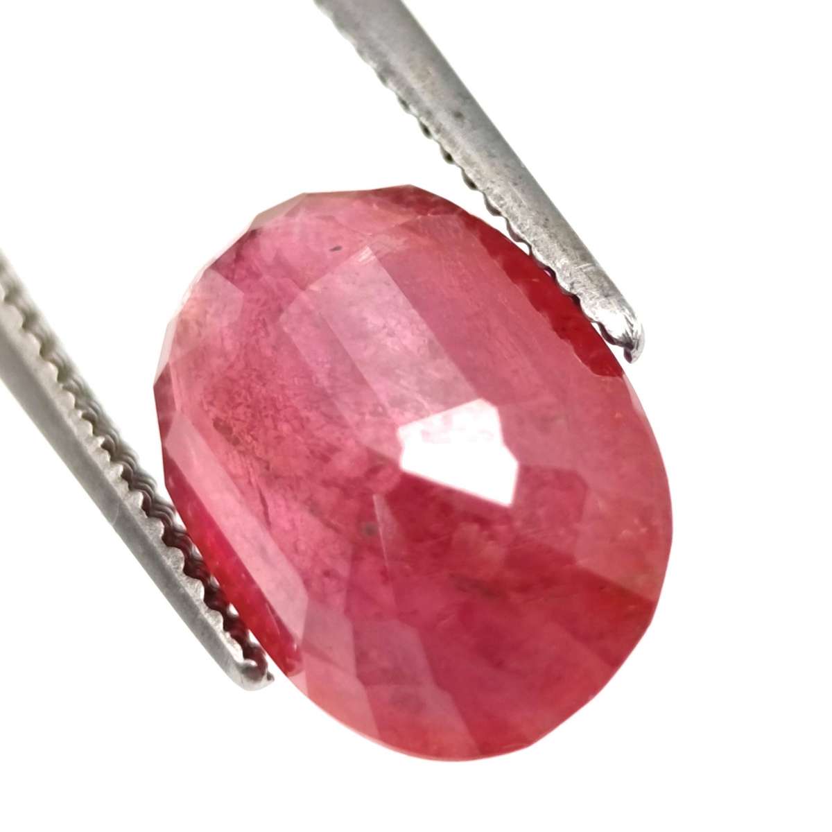 Oval Mixed Natural Ruby 6.688ct with GEMLAB Certificate