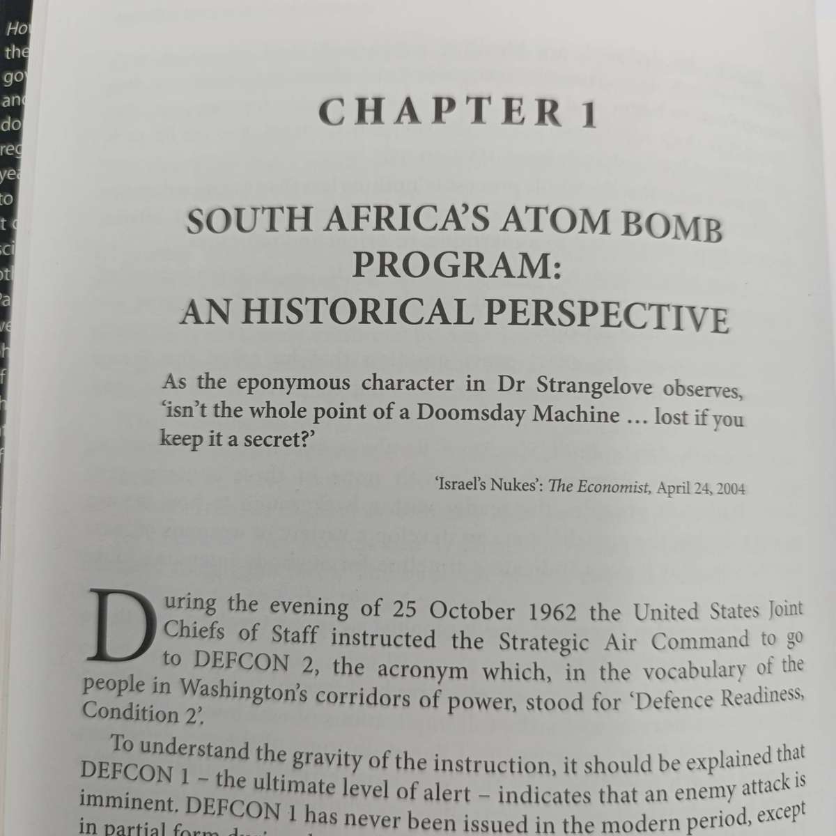 Book How South Africa Built Six Atom Bombs - And Then Abandoned Its Nuclear Weapons Program by AL J.