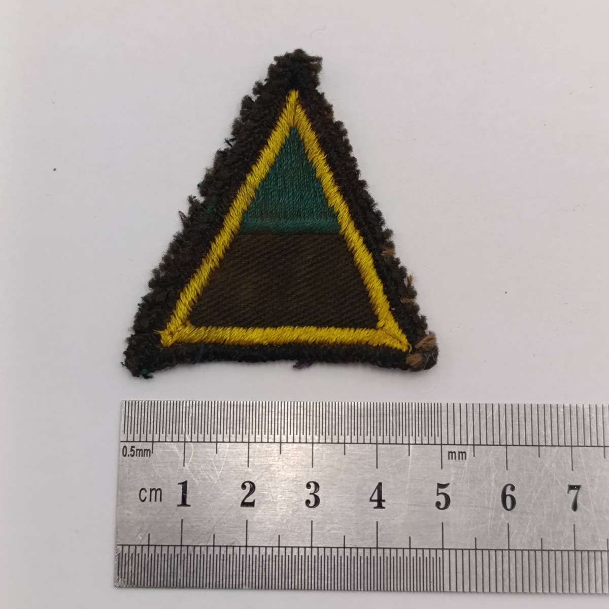 Lot of 3 SA Infantry campany cloth badges - Alpha , Delta , Foxtrot