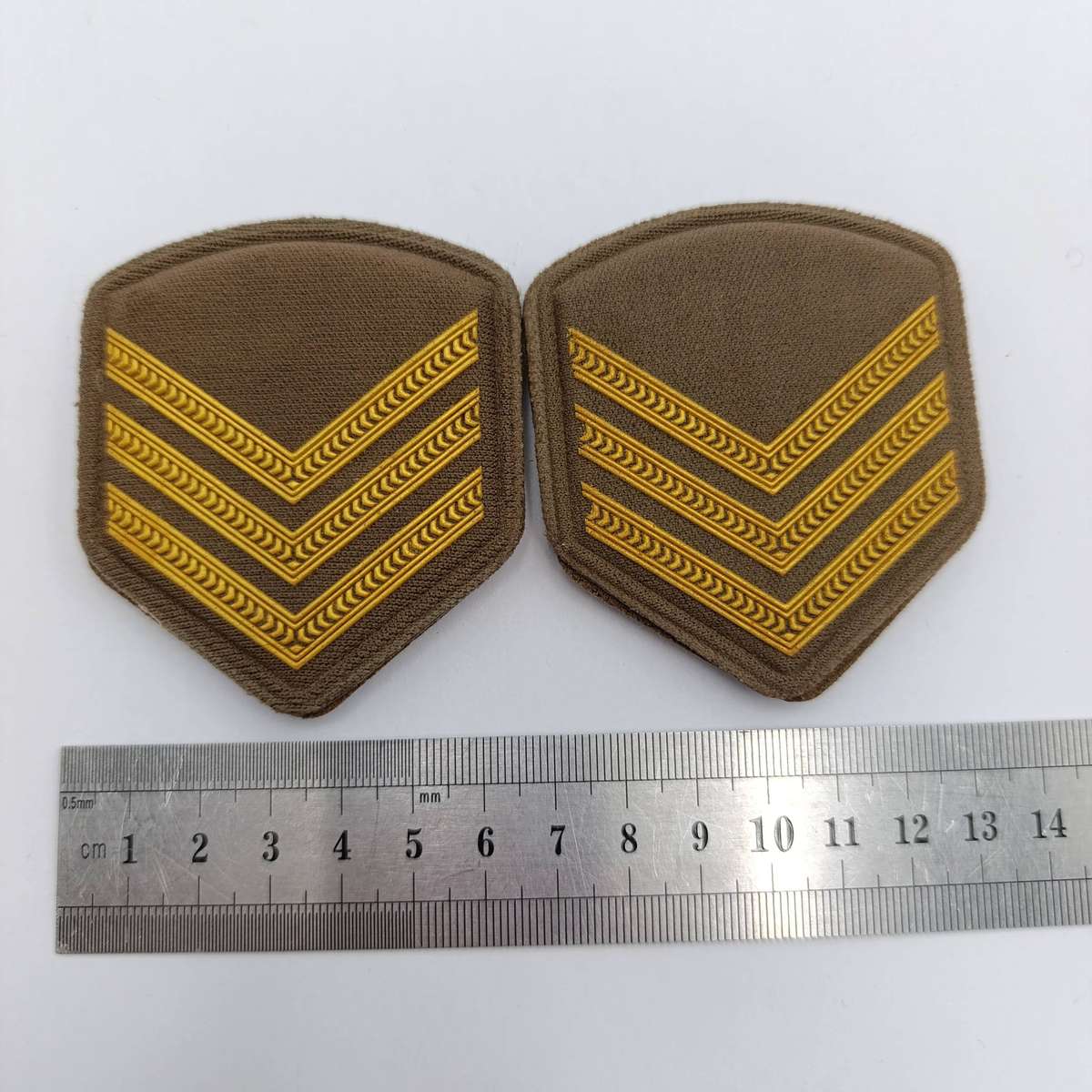 Pair of SA Army Sergeant rank badges