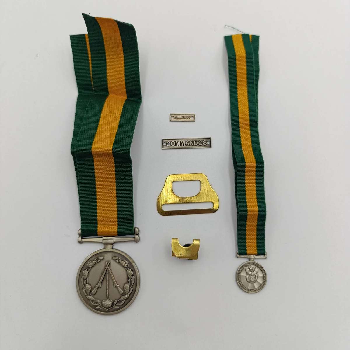 Set of 6 SADF medals issued to Sergeant HW Austin Waterberg commando