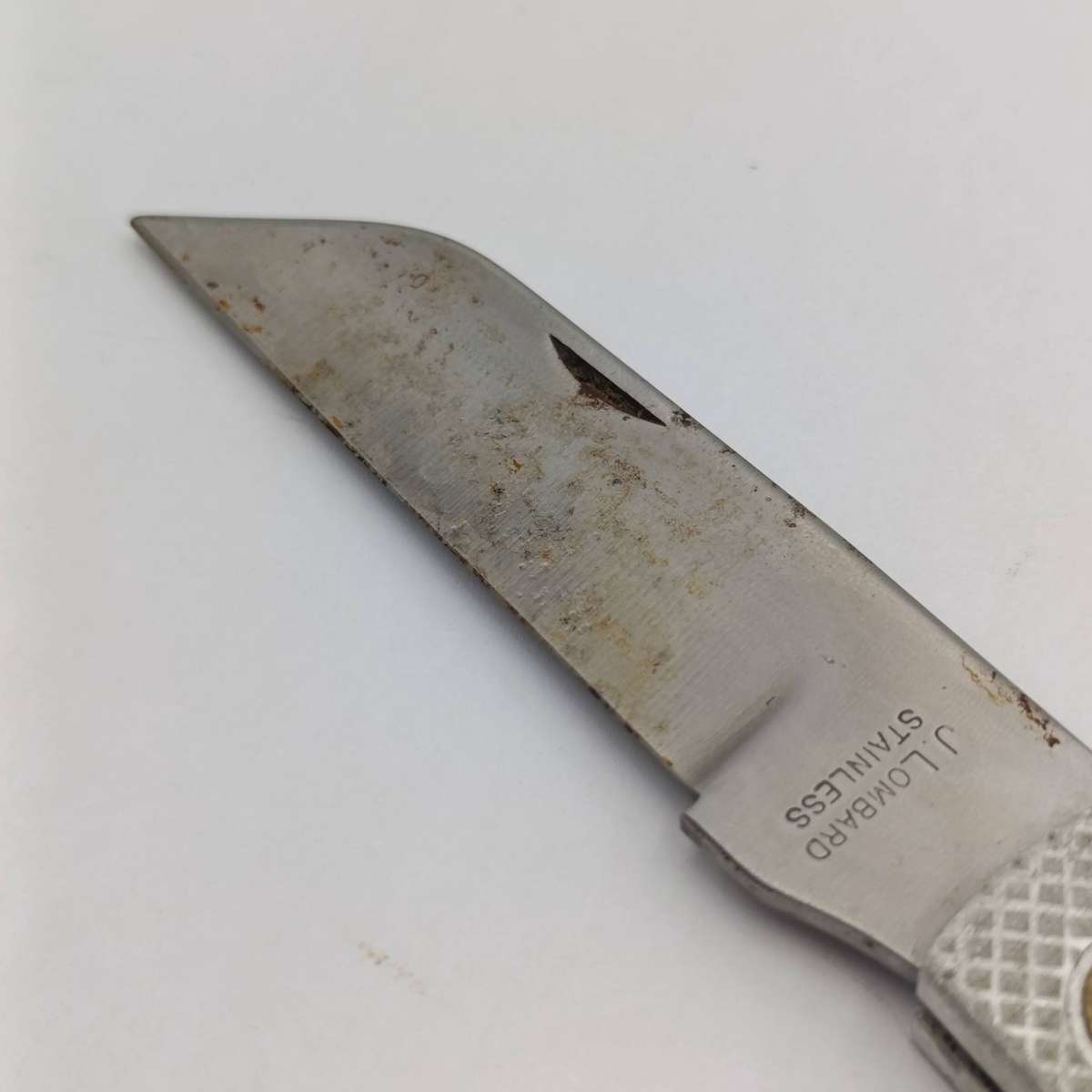 SA Navy pocket knife with rope splicer by J Lombard