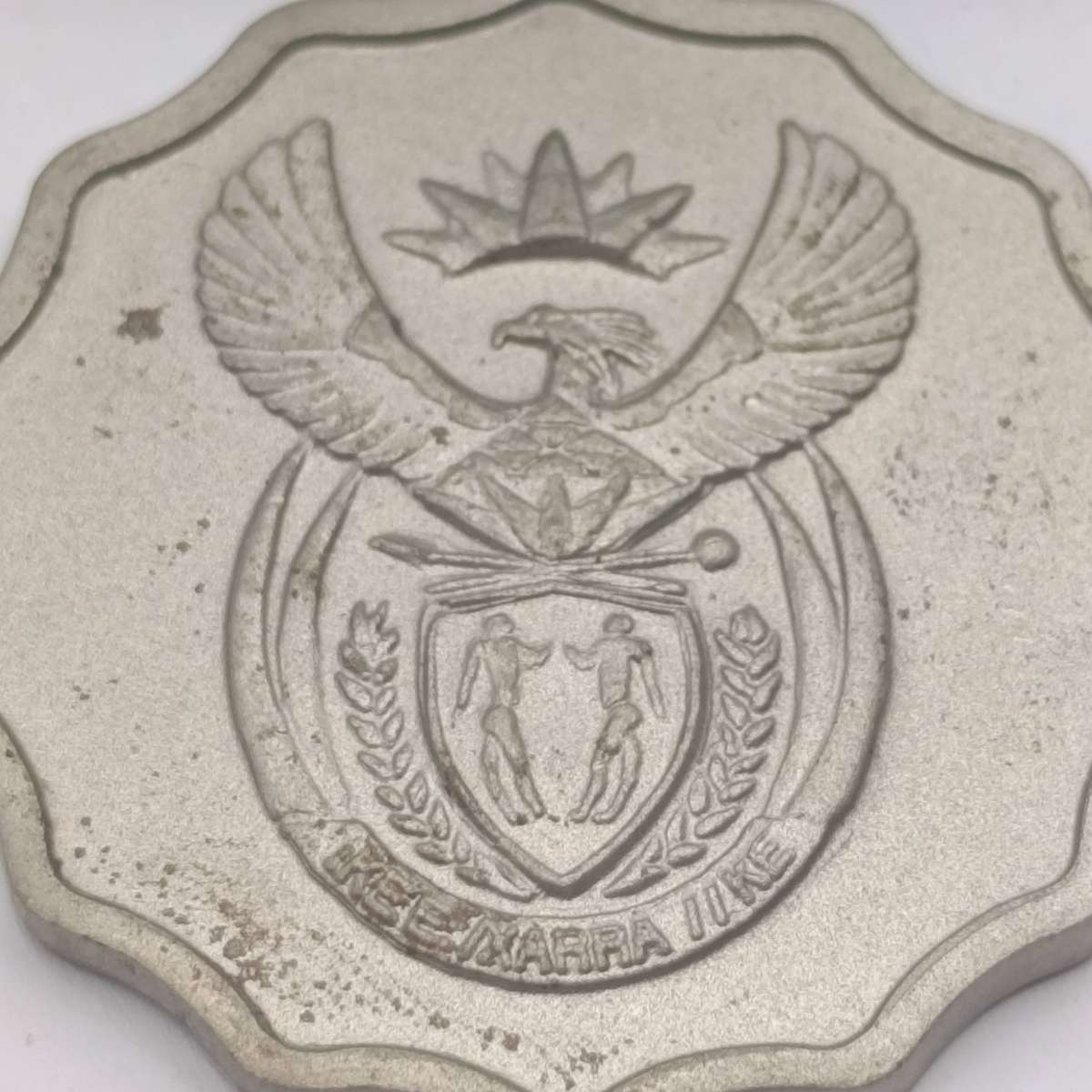 SA Army 10 Year Troue Diens Medal with 20 Year Clasp & Miniature Medal #03097