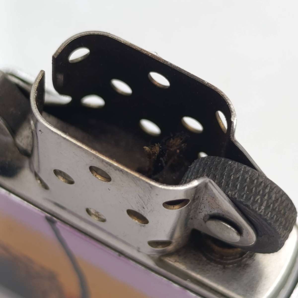 Zippo Camel lighter gift set with fluid, flints and wick