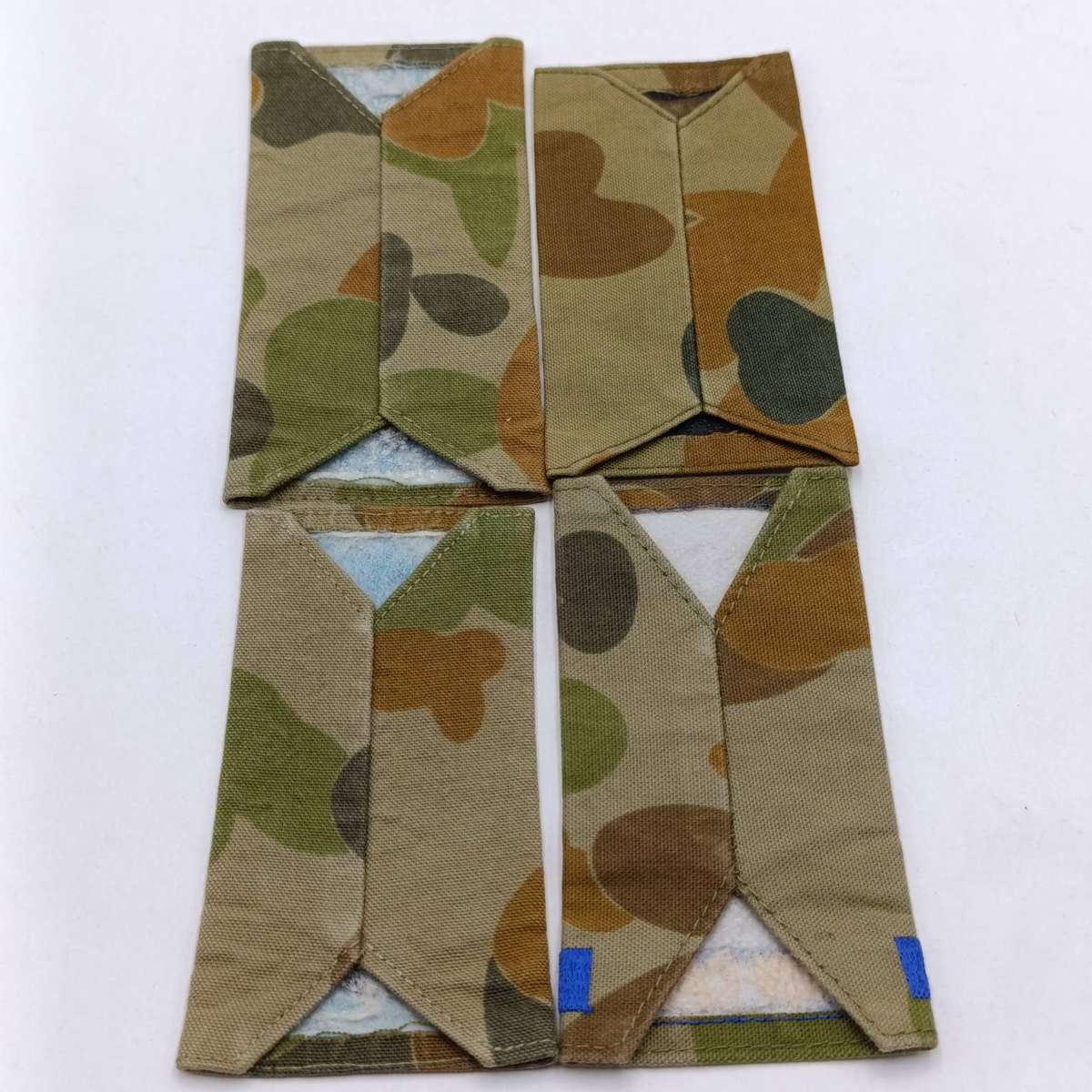 Lot of 4 Australian Defence Force camo rank epaulettes - Secondhand