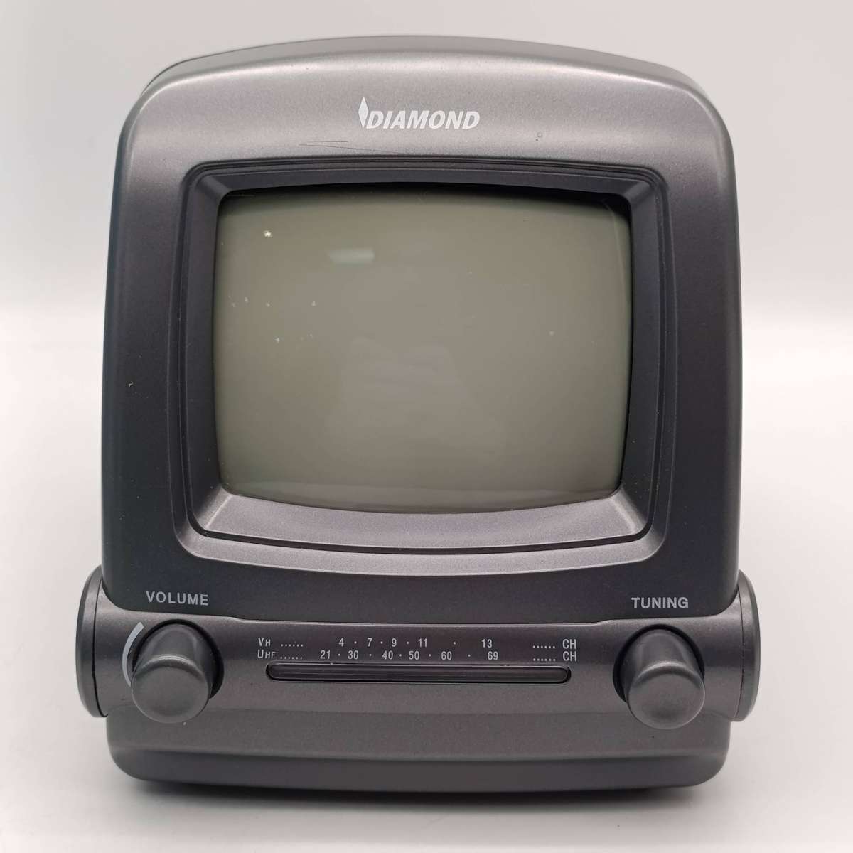 Diamond DTV-600G 5.5-inch Portable Black and White TV in Box - Working